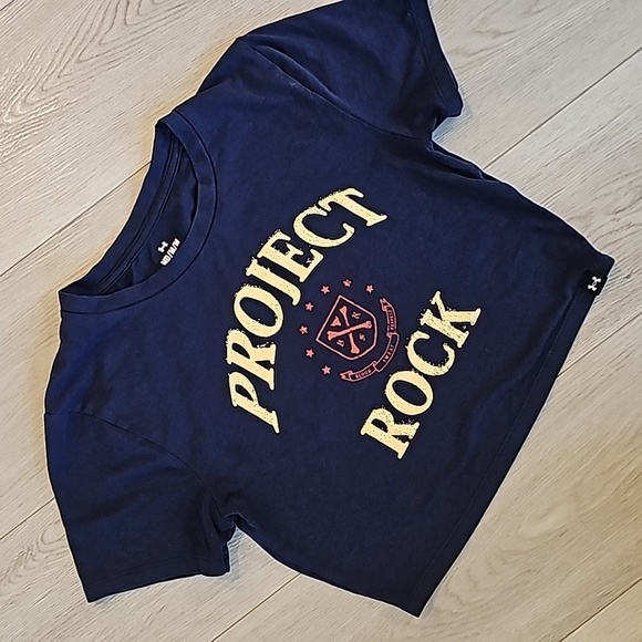 Under Armour Project Rock Arena Baby T-Shirt, Med - Picture 2 of 12